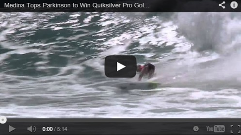 gabriel medina - video final gold coast 2014