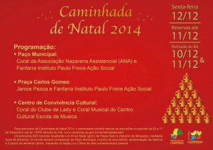 Natal em Campinas: Caminhada de Natal 2014