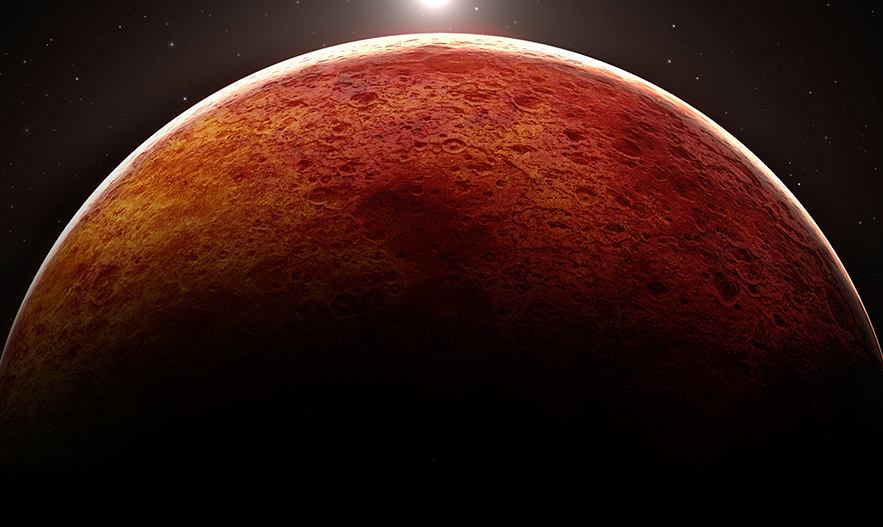 Um passeio diferente evento com observação de Marte e Food Trucks