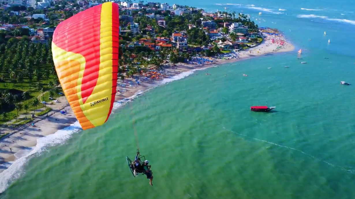voo paramotor
