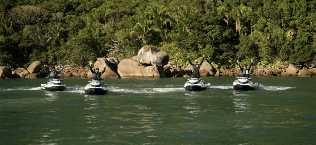 Jet ski no Guarujá para quem não tem habilitação